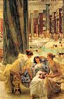 Sir Lawrence Alma-Tadema The Baths of Caracalla painting